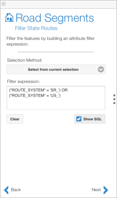Using SQL to create an attribute filter Using SQL to create an attribute filter